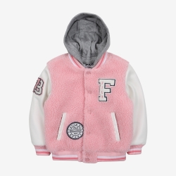 Fila Emilia Baseball Jumper For Toddlers Only - Tytön Kevyet Takit - Terälehti | FI-32414